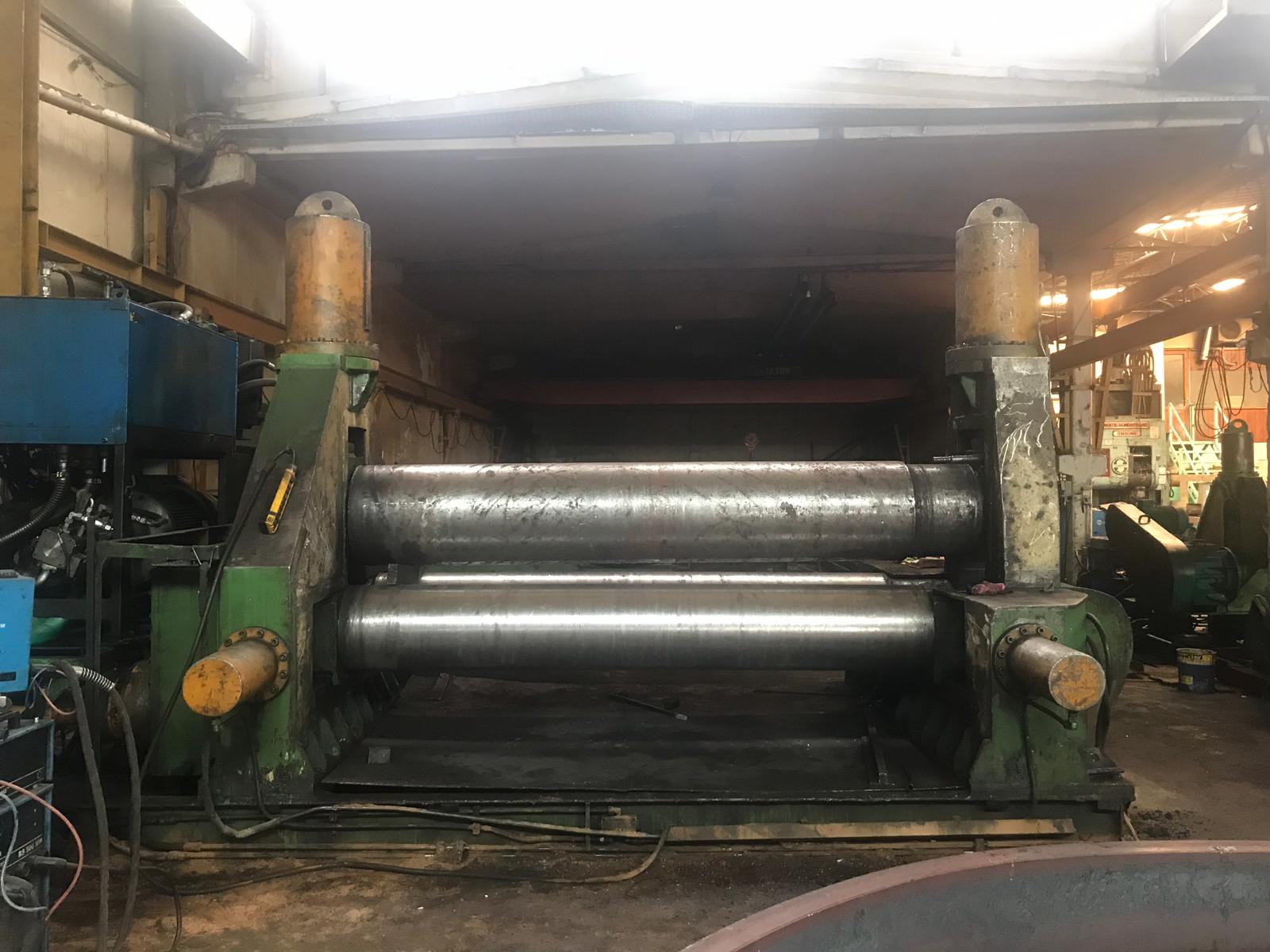 3 Silindir Profil Bükme Makinesi (Orta) Detay