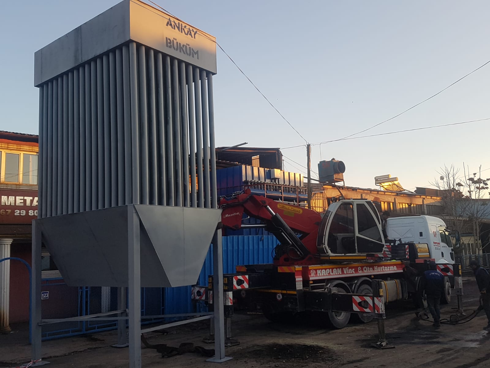 Toz Toplama Filtresi Detay